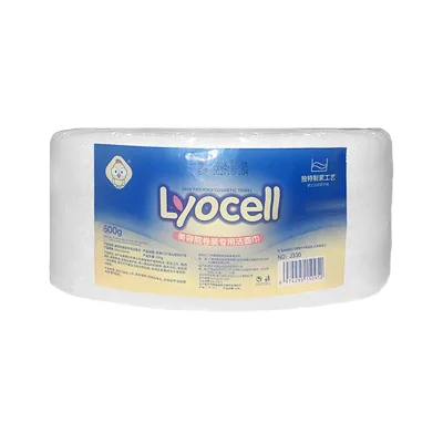 Yanqiqi Brand J330 Model Tearable Jumbo Roll Disposable Facial Towel Non-Woven Eco-Friendly 100GSM Skin-Friendly Beauty Salon