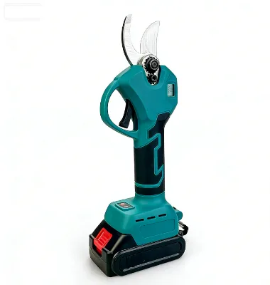 Battery Powered Cordless Electric Pruning Shears with Stainless Steel Blades for Garden Branch Trimming