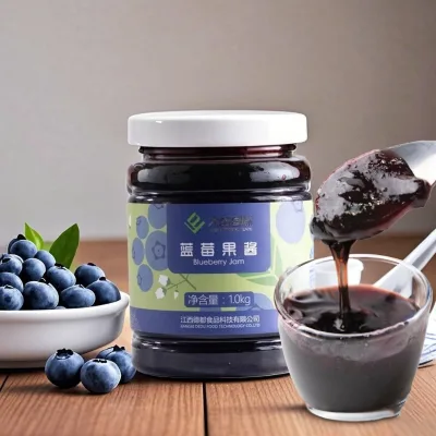 Blueberry Jam for Bubble Tea Drinks Baked Spread Bread Blueberry Jam