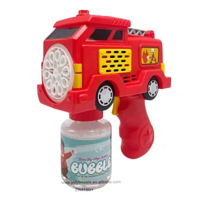Wholesale New Style Plastic Fire Truck  Machine Toy Machine Toy Summer Toy