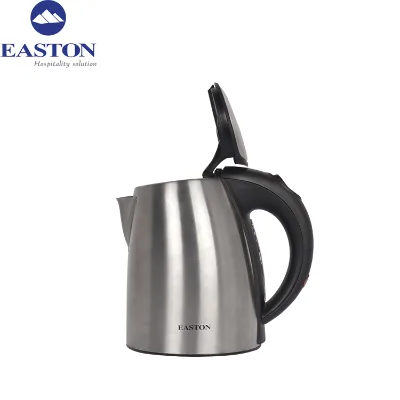 New Hotel 360 Degree Rotation Electric Kettle 1l Stainless Steel for Tea and Coffee