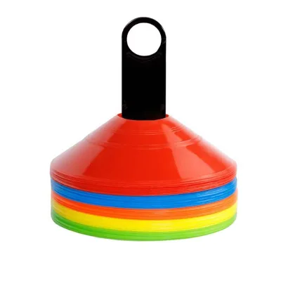 Agile Portable PE Soccer Cones with Bags and Brackets Multi-Functional Sports Training Equipment for Ball & Agility Cone Sport