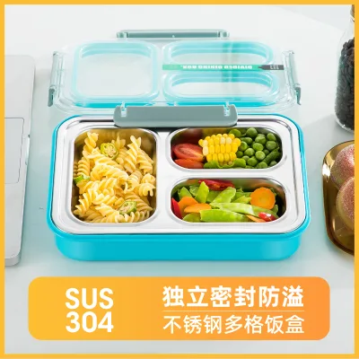 The 304 Stainless Steel Spill Prevention Changing Lunch Box