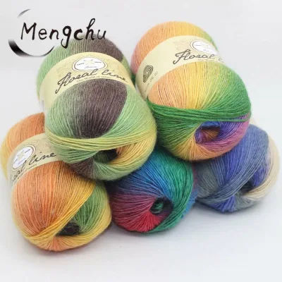 Tufting Machine Weaving Acrylic Worsted Iceland Dk Baby Crochet Organic Colorful Wool Yarn