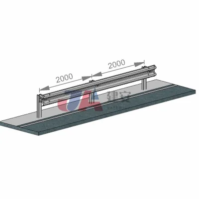Customizable W-Beam Guardrail Specifications Q235/345 Aasho M180 Cost-Effective Highway Guardrail With Zinc Coating