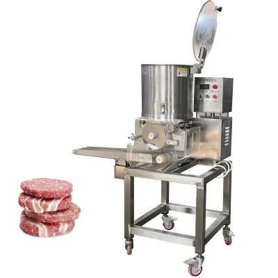 Automatic camel Meat Burger Patties Pie Making Machine Manual Steak Burgers jamaican Beef Patty