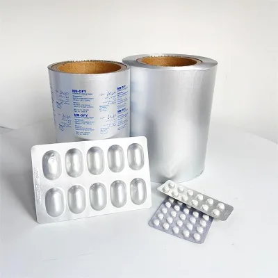 Factory Direct Sale Customized Pharmaceutical PTP Aluminum Blister Foil for Pharma Packaging
