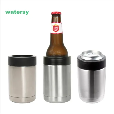 New Style Water wine can 304 stainless steel double wall 12oz cooler keeping water constant temperature