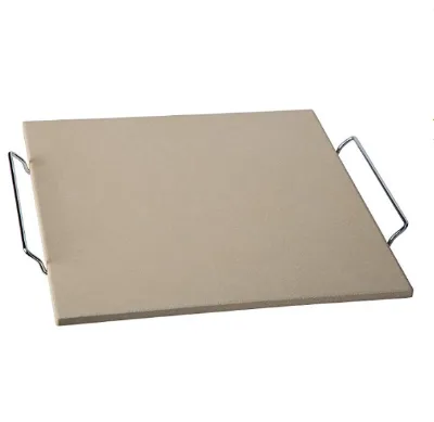 Pizza Cutter Stone Set 12x15"pizza Stone Thickness Is 15mm with Beige/Black/white Color Pizza Stone