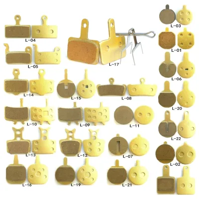 High-Temperature Sintered Metal Bicycle Brake Pads for Ebike Scooter MTB & Road Cycle Hydraulic Disc Brake Pad for Bike & Cycle