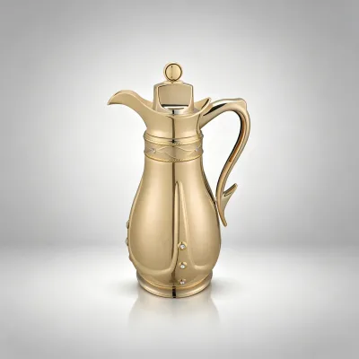 Suhoor Optimized 0.6L&1.0L Metal Outer Vacuum Dallah Pot for Pre-Dawn Ramadan Meals Gulf Mall Institutional Procurement List
