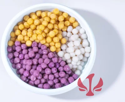 Explosive New Products China Food Frozen Quick Cooking Mini Taro Balls With Milk Tea
