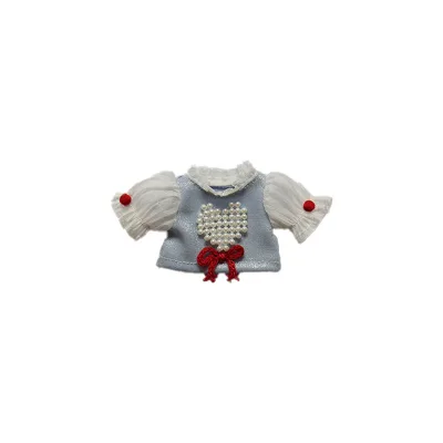 Wholesale 12cm Cotton Princess Dress for Plush Dolls Articulated Bear Coat Cartoon Toy