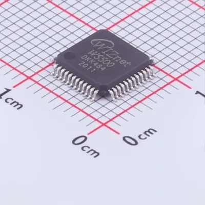 W5500 Hardwired TCP/IP Ethernet Controller SPI Interface 10/100M LQFP-48