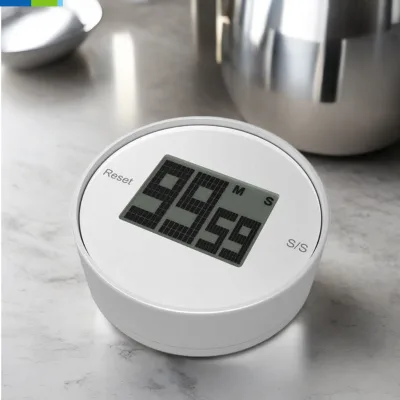 99 Minutes Loud Alarm Digital Kitchen Timer Big Digit Plastic Cooking Timer Rotation Timer for Home Use