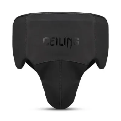 Wholesale Black Groin Protector MMA Boxing Adult Sports JockStrap Groin Cup Guard for Men