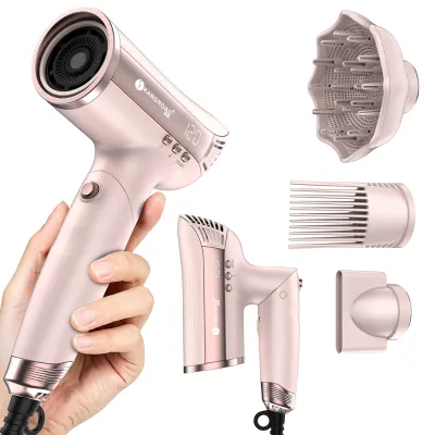 Dual Voltage Salon Portable Folding Home Spa High Speed Brushless Motor Cold air Creative Styler Bespoke Smart AI Hair Dryer