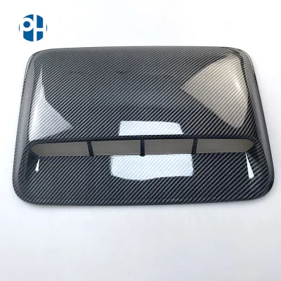 PH Car Hood Scoop Air Vent Flow Intake Decorative Bonnet Decor Cover ABS Universal