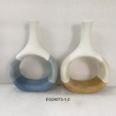 Nordic Art Vase Creative Ceramic Decoration Modern Wedding Vase for Home Decor Flower Vase