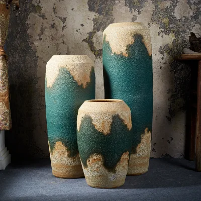 New Arrival Indoor Chinese Antique Handmade Porcelain Large Ceramic Floor Vase