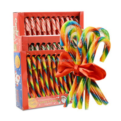 Hot Sale Popular Christmas Candy Lollipop Bulk Multicolor Candy Cane