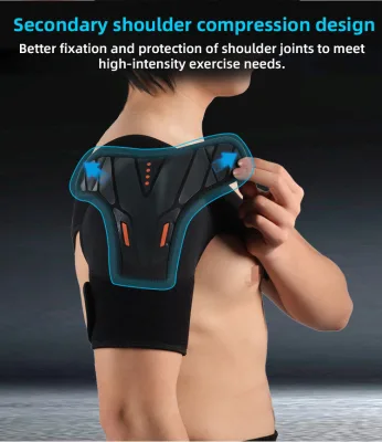 Men Arm Support Soft Breathable Non-Slip Pain Relief Elastic Adjustable Shoulder Brace Support