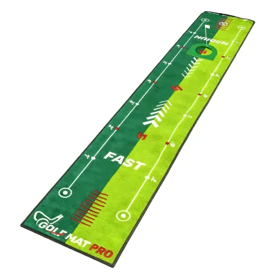 Eco Friendly Synthetic Grass Putting Mat With Non Slip Backing for Floor Protection and Safety
