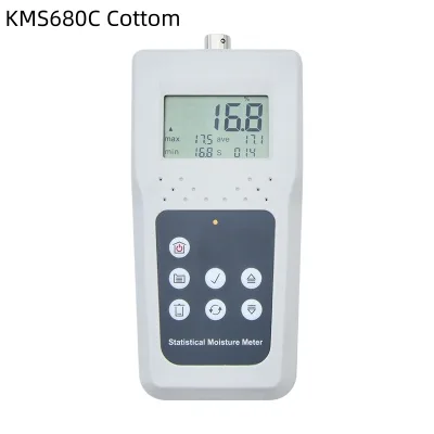 KMS680C/G/H Double In-Line Cotton Grain Moisture Meter Real-Time Online Agriculture Material Tester for Accurate Testing