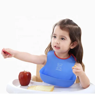 New Waterproof Newborn Cartoon Aprons Adjustable Baby Infant Bibs