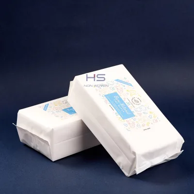 Bulk Supply Biodegradable Non-Woven Face Towel Disposable Soft Dry Wipes Professional Makeup Removal Tissues for Beauty Salon