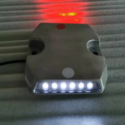 Blinking LED Road Stud Luminescent Road Marker Wired LED Pavement Marker Road Edge Delineator