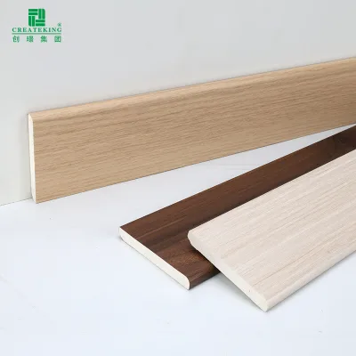WPC Skirting Board Waterproof Wall Base for Flooring Decorative Moulding