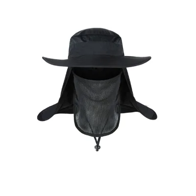 Fishing Hiking Neck Cover Bucket Hats Outdoor Sports UV Protection Folding Ear Flap Fishing Sun Bucket Hat