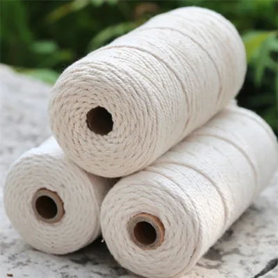2022 Customized Wholesale Macrame Cord 5mm Macrame Cord Cotton Rope Cotton Cord Macrame W1375