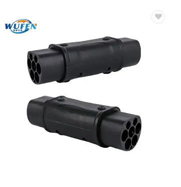 Portable Ev Charger Adapter 32a 7.2kw Type 2 to Gbt Ev Cable Plug to Iec 62196 Socket Charging Type 2 to Gb/t Adapter