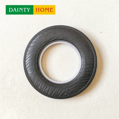Wholesale Custom Designed Vintage Eyelet Ring Plastic Window Curtain Rings Kitchen Home Coastal Curtain Poles Tracks Accessories