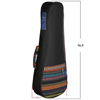 Factory Wholesale IRIN 21 Inch Ethnic Color Yukley Bag Small Guitar Bag Super Durable Waterproof Ukulele Bag