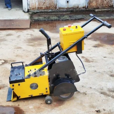 Efficient Hand Push Electric Floor Scraper Rubber Planer for Playground Old Epoxy Coating Ground Renovation Construction Works