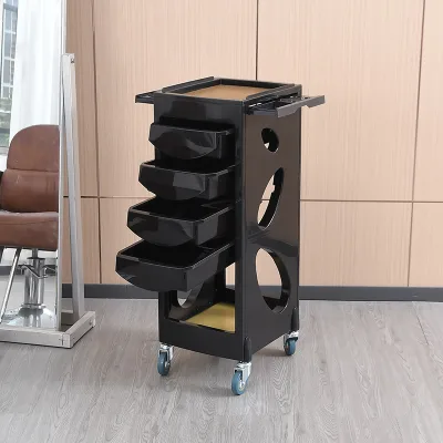 New Style Hair Salon Trolley Multi-layer Drawer Beauty Hairdressing Storage Cart Perming and Hair Coloring Utility Organizer