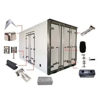 Manufacture Supply Refrigerated Truck Bodies Transport for Frozen Food Transport Sandwich Panels for Truck Body Van Body