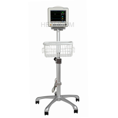 High-Performance Touch Screen and Wireless ECG Features Portable Patient Monitor