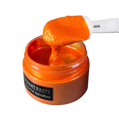 50g Weather-Resistant Pearlescent Color Concentrate UV-Stabilized Non-Yellowing Metallic Pigment Paste for 3D Floor Coating