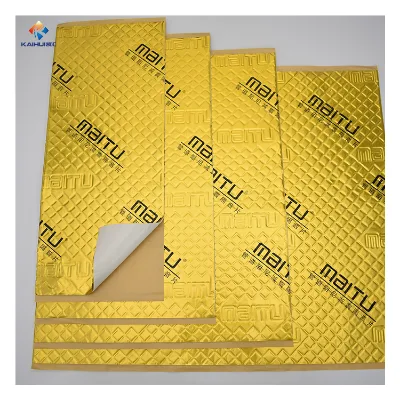 Aluminum Foil Butyl Adhesive Sewer Line Sound Deadner Noise Insulation Materials