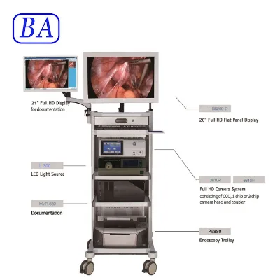 BRITESS Medical Manual Endoscope Camera System HD-700 SC-610 CE Certified Class I Laparoscopy Equipment