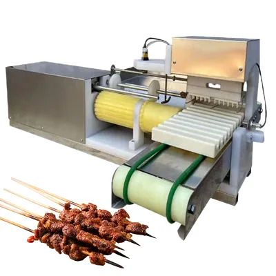 Commercial Automatic Skewering Machine Mutton and Pork Skewering Machine
