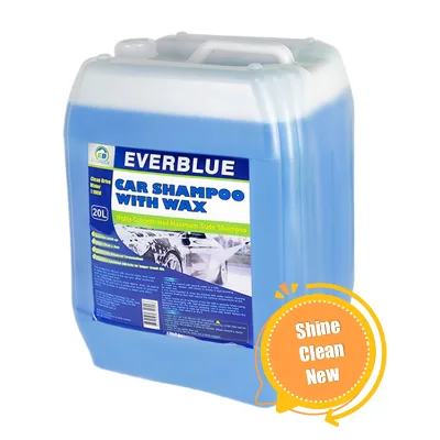 Evere Blue Touchless Car Wash Shampoo with Wax 20L Car Clean Liquid Shampoo Blue OEM for Car Wash