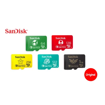 SDSQXAO Offically-licensed sandisk Memory Cards for Favorite Games 512GB 1TB C10 U3