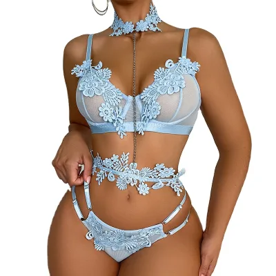 2024 High Quality Summer See Through Dancing Wear Women Lace Erotic Sexy Lingerie