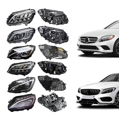 New for W205 Headlight for C Class Automotive Lighting System-High Quality 100% Fitment 12V
