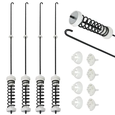 W10780048 Suspension Rod Kit Replaces WTW4800XQ4 RTW4640YQ1 Compatible with Whirlpool Kenmore Admiral May-tag Washing Machine